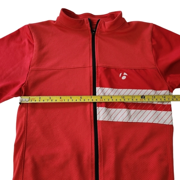 BONTRAGER Red Full Zip Short Sleeve Cycling Jersey Men’s S - Picture 10 of 12